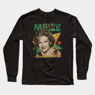 VINATGE POP RETRO -Betty White- STYLE 70S Long Sleeve T-Shirt